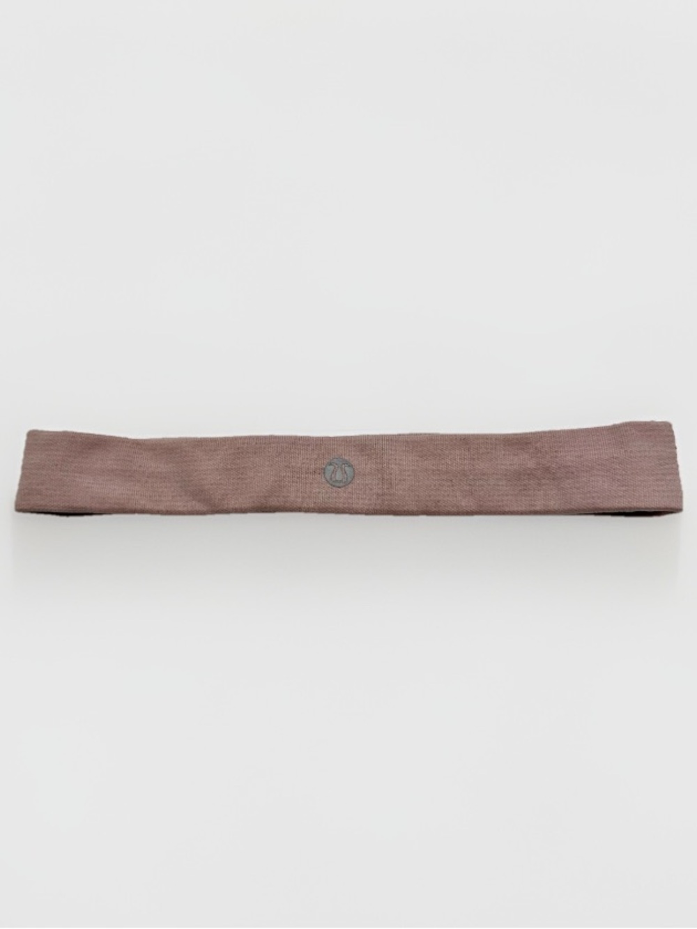 Lululemon Fly Away Tamer Running Workout Headband Pale Pink One Size
